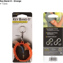 Nite Ize KeyBand-It Esnek Bileklik / Anahtarlık -Turuncu