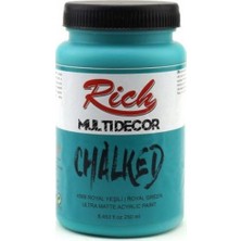 Rich Multi Decor Chalked Akrilik 250ml N:4566 Royal Yeşili