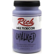 Rich Multi Decor Chalked Akrilik 250ml N:4554 Venedik Mavi