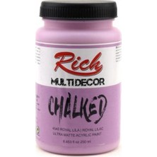 Rich Multi Decor Chalked Akrilik 250ml N:4540 Royal Lila