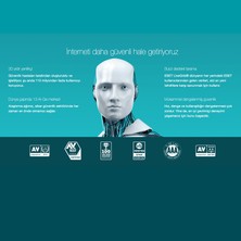 Eset Multi Device Security Pack 2022 / 5 Cihaz 1 Yıl Dijital Lisans