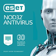 Eset NOD32 Antivirus 2023 1 Kullanıcı 1 Yıl Dijital Lisans