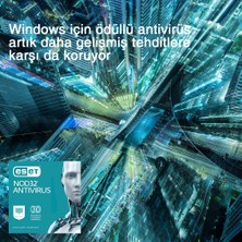 Eset NOD32 Antivirus 2018 V.11 / 3 Kullanıcı 2 Yıl Dijital Lisans