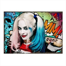 Cakasepetim Ahşap Tablo Harley Quinn