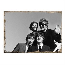 Cakasepetim Ahşap Tablo The Beatles