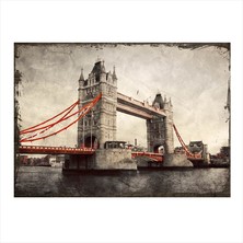 Cakasepetim Ahşap Tablo Tower Bridge Londra Köprüsü