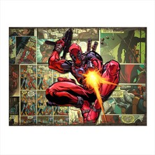 Cakasepetim Ahşap Tablo Dead Pool
