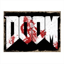 Cakasepetim Ahşap Tablo Doom