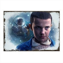 Cakasepetim Ahşap Tablo Stranger Things Eleven