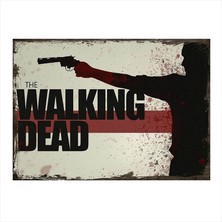 Cakasepetim Ahşap Tablo The Walking Dead
