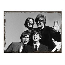 Cakasepetim Ahşap Tablo The Beatles