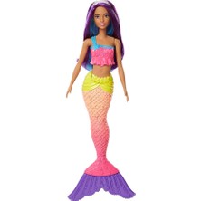 Barbie Dreamtopia Denizkızı Barbie Bebekler FJC89-FJC90