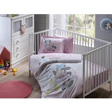 Taç Lisanslı Bebek Nevresim Takımı Disney Minnie Bubble Baby
