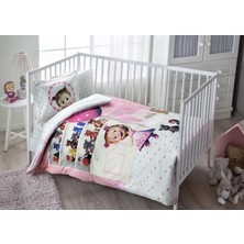 Taç Lisanslı Bebek Nevresim Takımı Masha And The Bear Baby