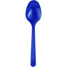 Kikajoy    Roll Up Plastik Kaşık Lacivert 10 Adet