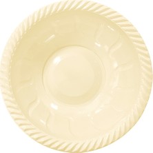 Kikajoy    Roll Up Yuvarlak Krem Plastik Kase