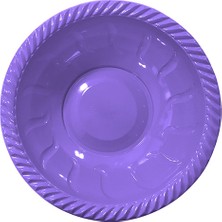 Kikajoy    Roll Up Yuvarlak Lila Plastik Kase