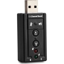 Whitecom Usb 20 71 Stereo Ses Efektli Ses Kartı Dönüştürücü (Windows Ve Mac Destekli)