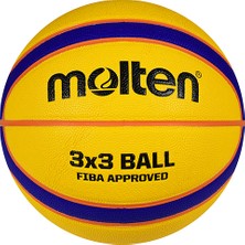 Molten B33T5000 FIBA Onaylı Deri 7 No Streetball Topu