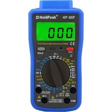 HoldPeak 90F Multimetre Kablo Test Cihazı