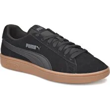 Puma Smash V2 Siyah Erkek Deri Sneaker Ayakkabı