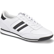 Kinetix Tramor Pu Beyaz Siyah Erkek Sneaker