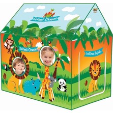Kkd Çocuk Oyun Evi Oyun Çadırı Sevimli Ormanlar Alemi Oyun Evi