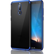 Microcase Huawei Mate 10 Lite Plating Series Soft Silikon Kılıf + Tempered Cam