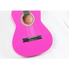 Barcelona Lc 3600 Pk Pembe 3/4 Klasik Gitar + Kılıf