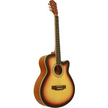 Segovia SGA40SB Cutaway Akustik Gitar