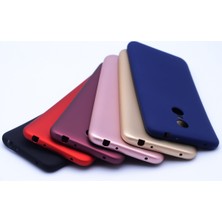 Case 4U Xiaomi Redmi 5 Plus Kılıf Klasik Mat Renkli Yumuşak Premier Silikon Altın