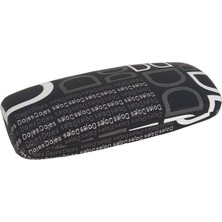 Elya Unisex Metal Sert Gözlük Kutusu - Siyah