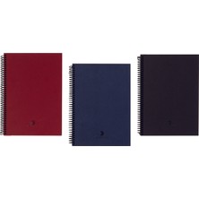 Keskin Color 17 x 24 60 Yp.Sert Kap.Spr.Defter-Bordo