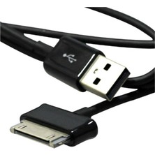 CresCent Samsung Galaxy Tab/Tab 2 Serisi Tabletler için USB Data Şarj Kablosu 1 m
