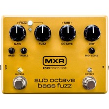 Mxr M287 Sub Octave Bass Fuzz Pedalı