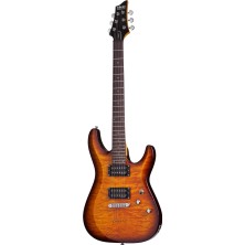 Schecter C-6 Plus Elektro Gitar (Vintage Sunburst)