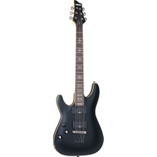Schecter Demon-6 LH Solak Elektro Gitar (Mat Siyah)