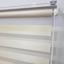 Dekoronyedi Açık Kahve Zebra Perde