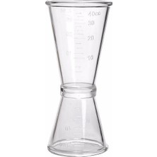 Zem Şeffaf Jigger 20-40Cc – Zafer Endüstriyel Mutfak