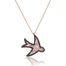 Söğütlü Silver Kırlangıç Kolye Sgtl4295