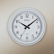 Regal 9103 WW Beyaz Renkli Klasik Duvar Saati