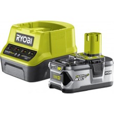 Ryobi RC18120140 18Volt / 4,0 Ah Li-Ion Yedek Akü ve Akü Şarj Cihazı