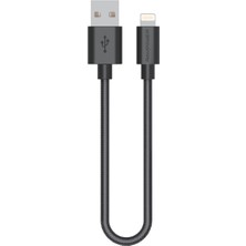 RavPower iPhone Uyumlu Lightning USB Kablo 30cm - Siyah