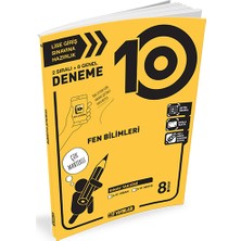 Hız Yayınları 8. Sınıf LGS 10'lu Fen Deneme