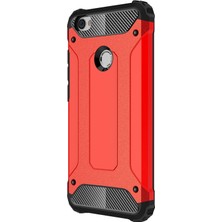 Microsonic Xiaomi Redmi Note 5A Kılıf Rugged Armor Kırmızı