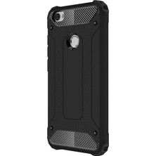 Microsonic Xiaomi Redmi Note 5A Kılıf Rugged Armor Siyah