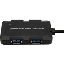 Alfais 5106 Type C Usb 3.1 Usb 3.0 Hub Çoklayıcı Dönüştürücü Switch