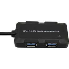 Alfais 5106 Type C Usb 3.1 Usb 3.0 Hub Çoklayıcı Dönüştürücü Switch