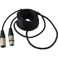 Alfais 5034 Xlr 3 Pin Mikrofon Stüdyo Jack Ara Kablosu 10 Metre