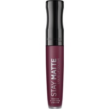 Rimmel London Stay Matte Liquid Likit Ruj Midnight